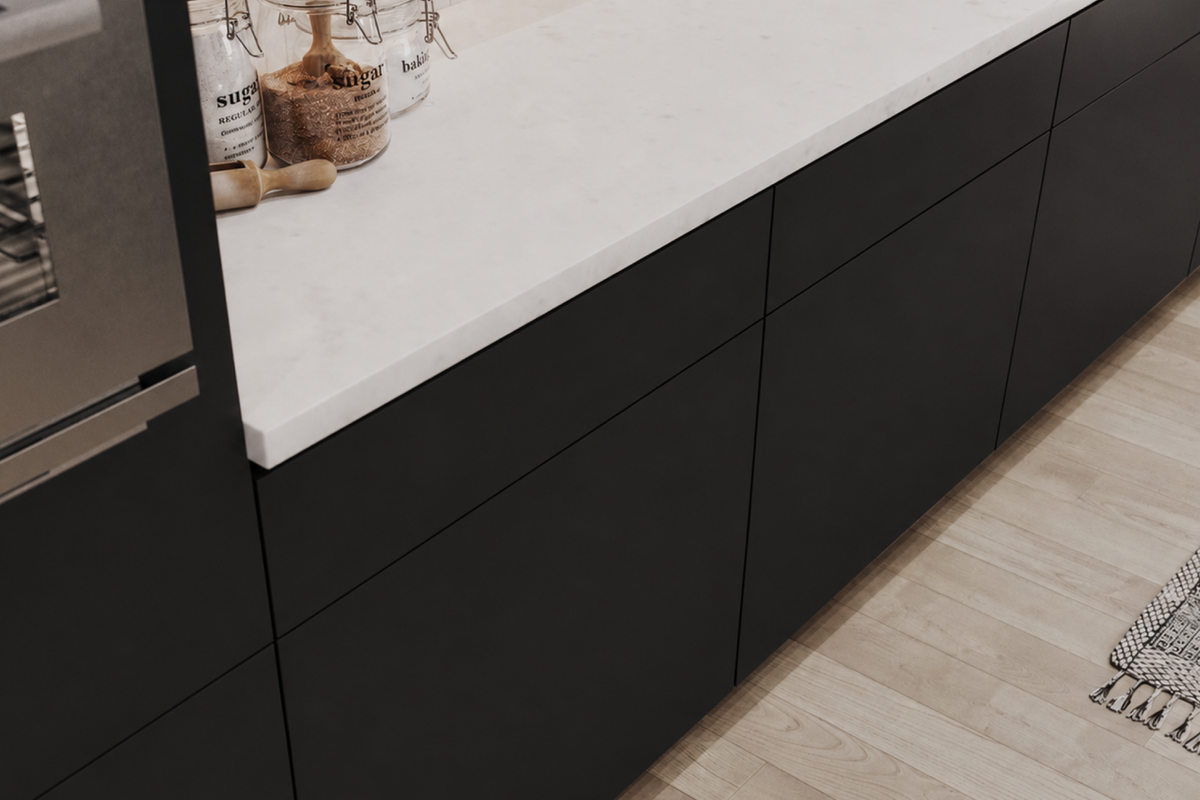 Black Cabinets - Matte Black