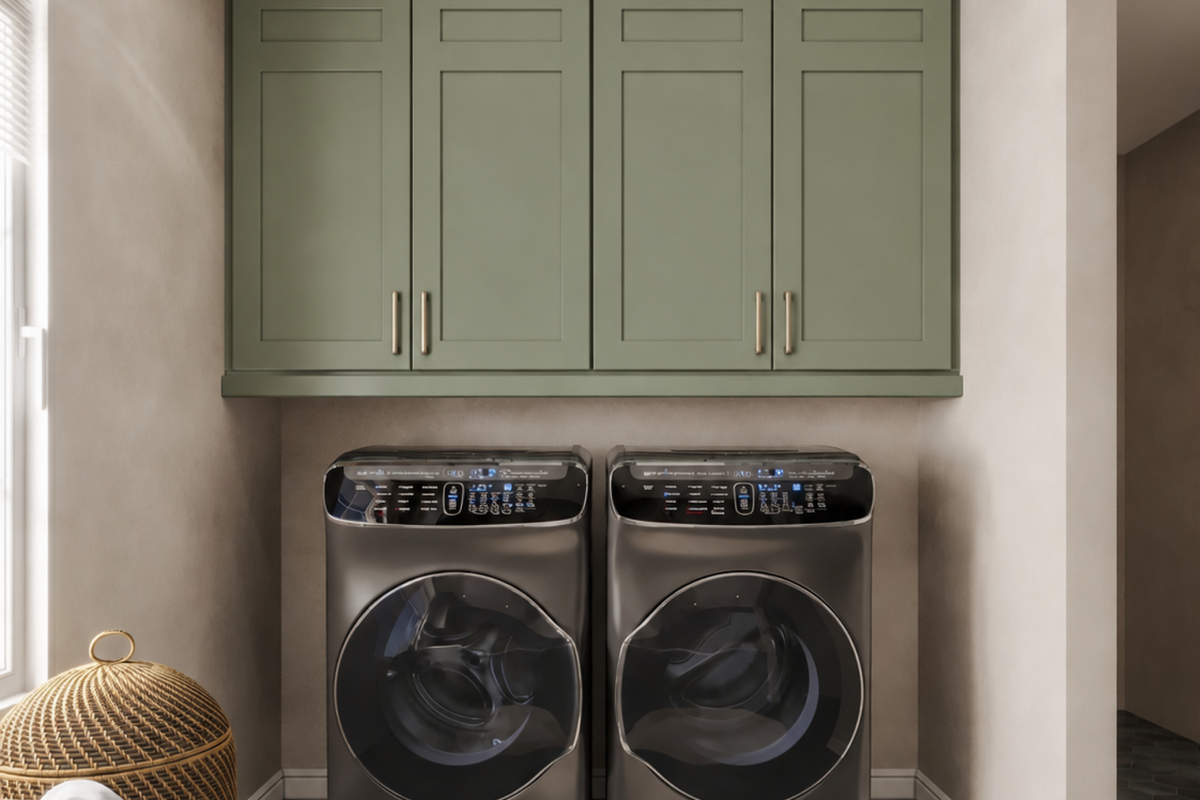 Green Cabinets - Sage Breeze