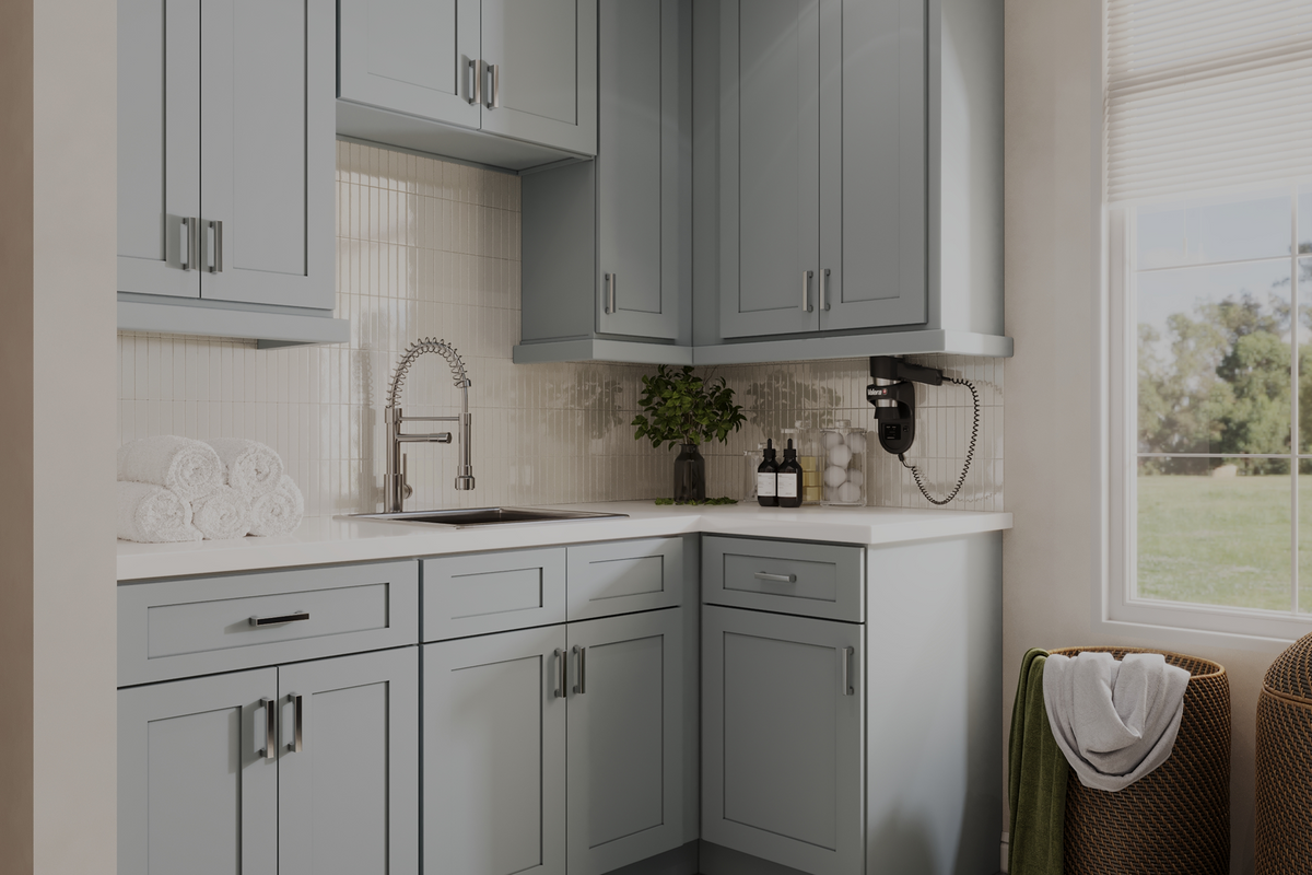 Gray Cabinets - Shaker Gray