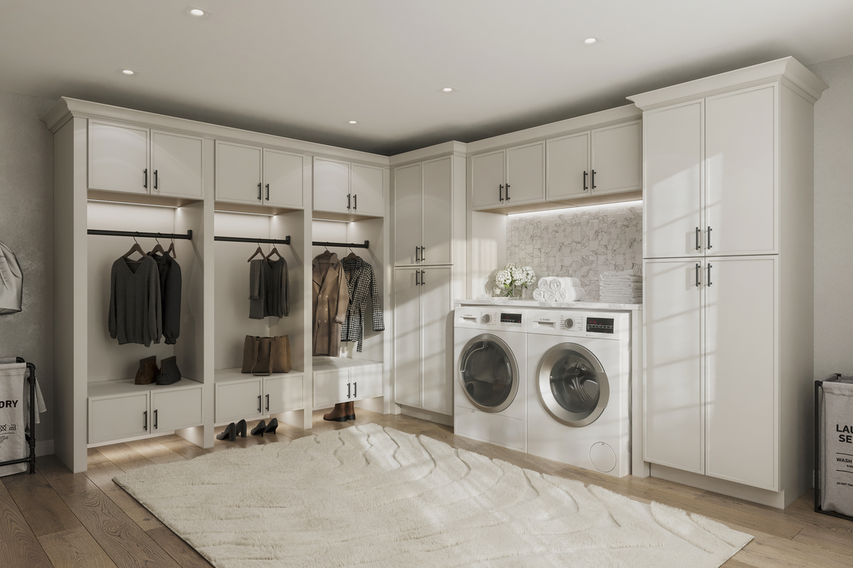 White Cabinets