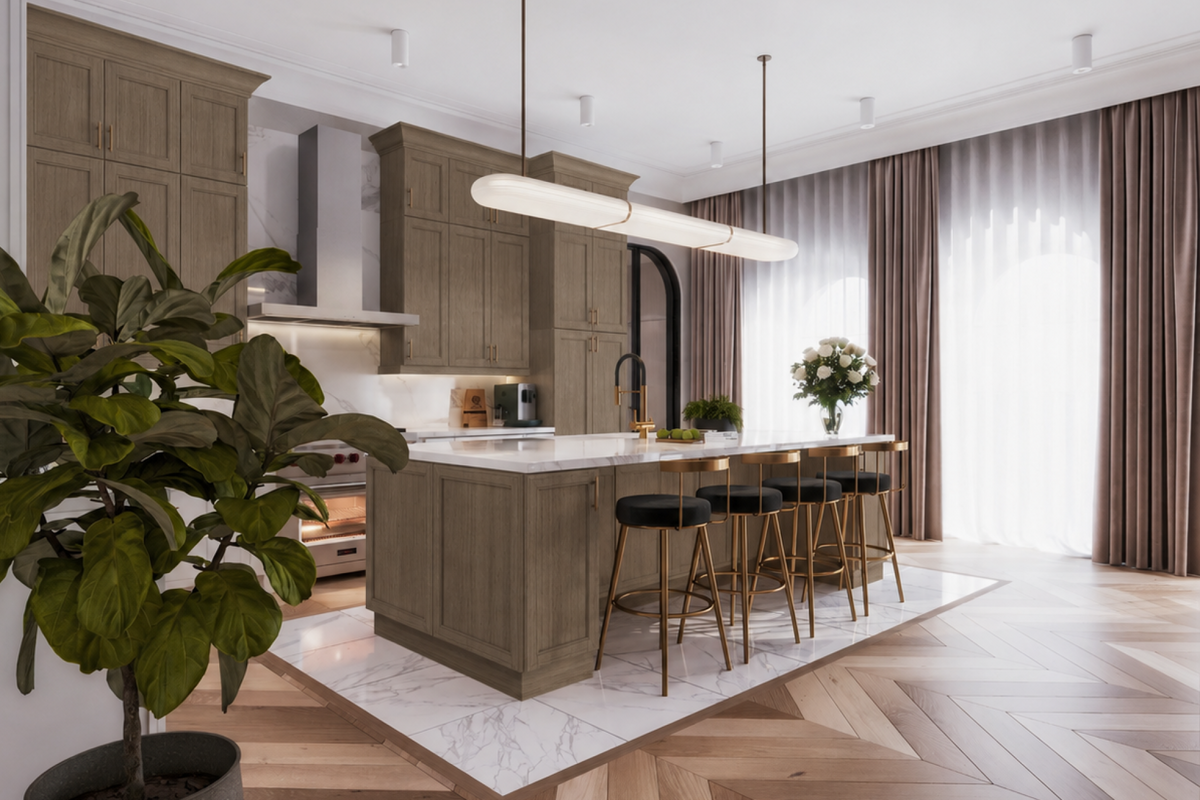 Slim Shaker - Slim Amber Oak
