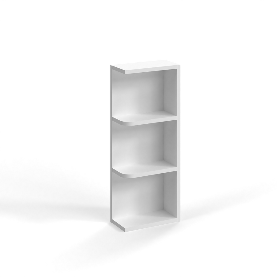 Shaker White 6" Wall End Shelf