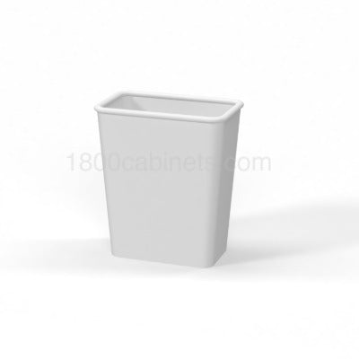 35 QT Silver Waste Bin