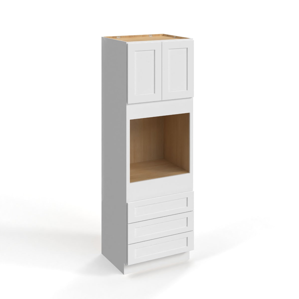 Shaker White 30" Oven Cabinet
