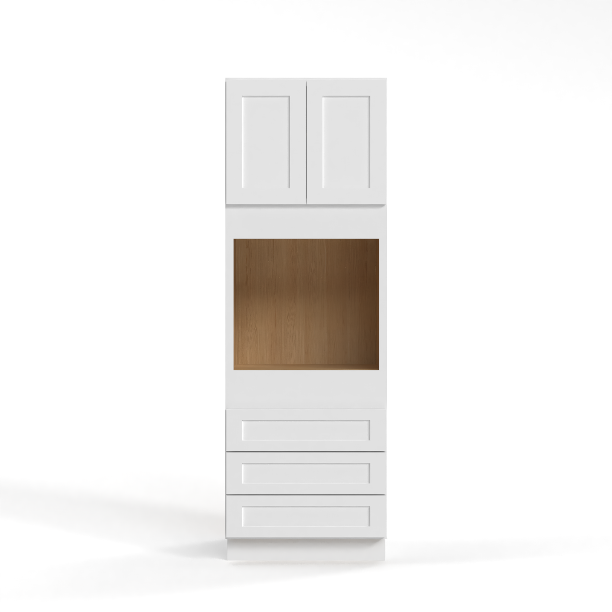 Shaker White 30" Oven Cabinet