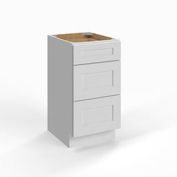 Shaker White 21" Vanity Drawer Cabinet