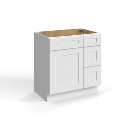 Shaker White 30" Vanity Combo