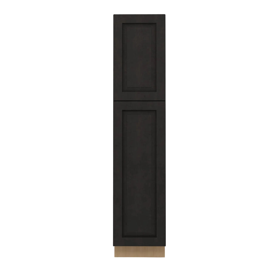 Aspen Charcoal 18-inch Utility Cabinet Front view