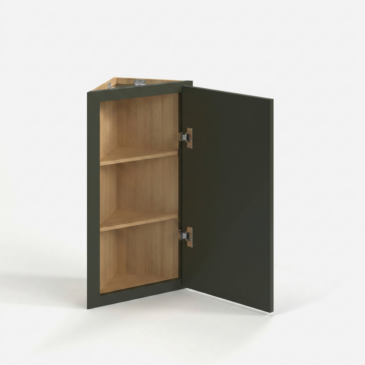 Aston Green 12" Angle Corner Wall Cabinet