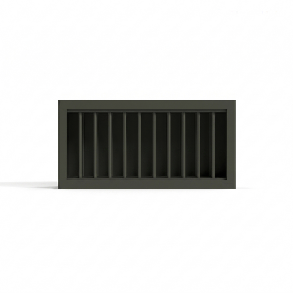Aston Green 30" Wall Plate Rack Cabinet