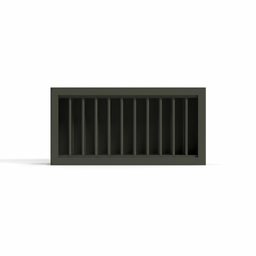 Aston Green 30" Wall Plate Rack Cabinet