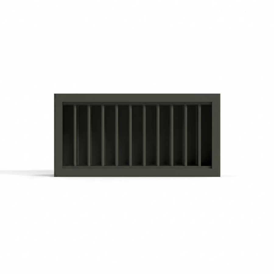 Aston Green 30" Wall Plate Rack Cabinet
