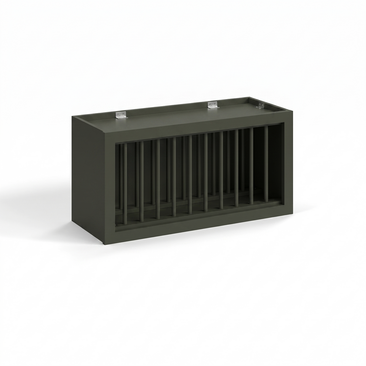 Aston Green 30" Wall Plate Rack Cabinet