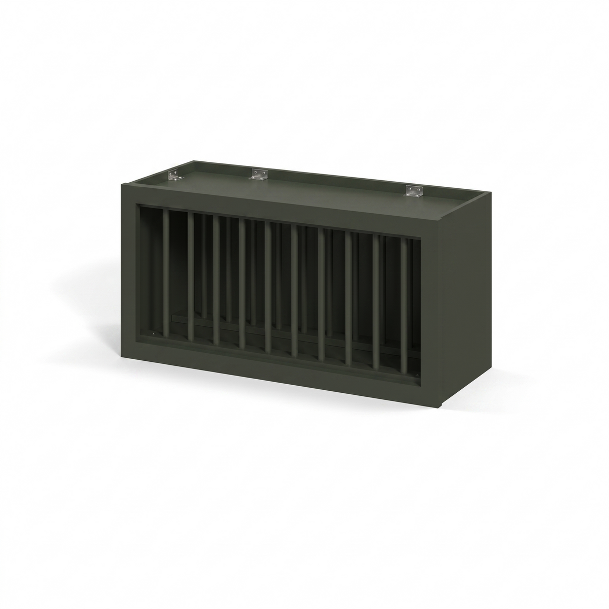 Aston Green 30" Wall Plate Rack Cabinet