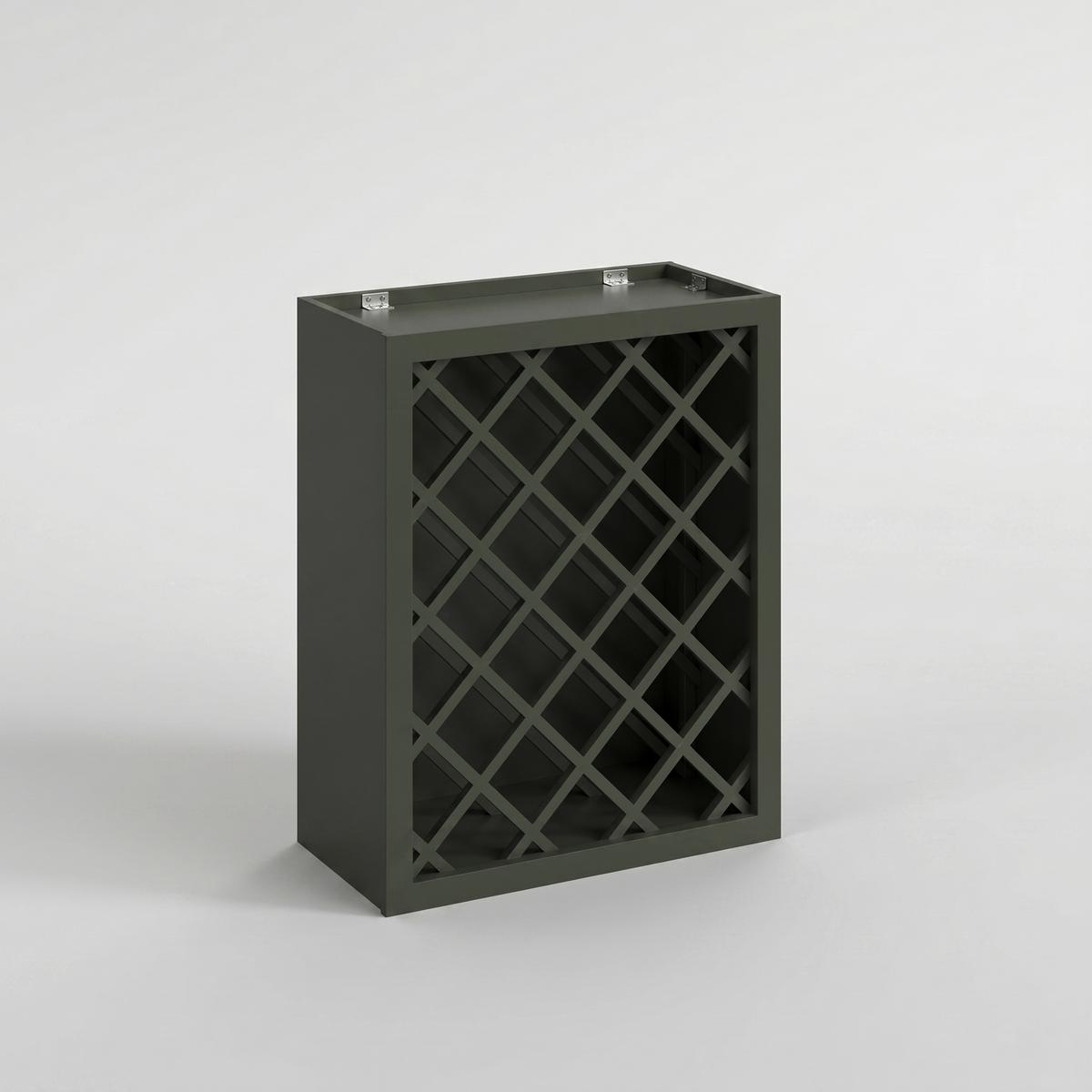 Aston Green 30" Wall Wine Rack Cabinet