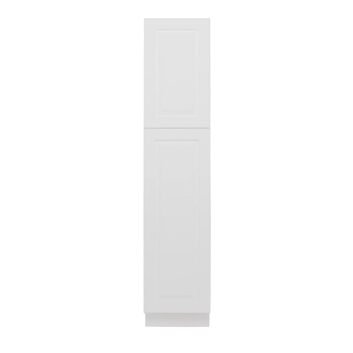 Aspen White 18" Utility Cabinet front view