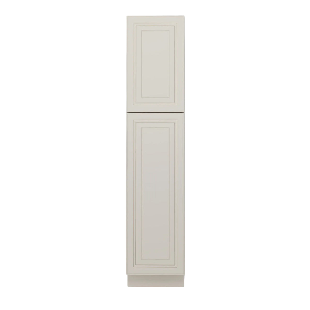 Charleston White 18" Utility Cabinet front view
