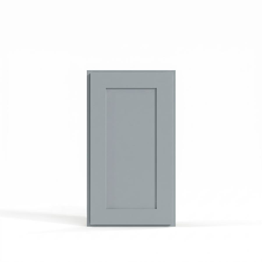 Shaker Gray 12" Angle Corner Wall Cabinet