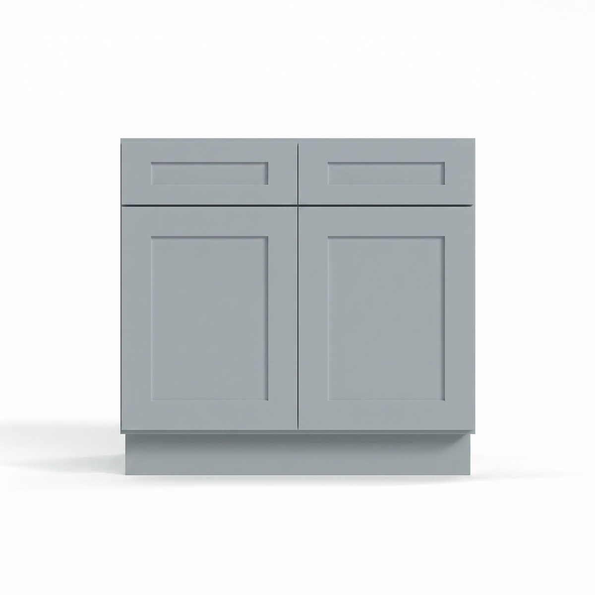 Shaker Gray 42" Standard Base Cabinet