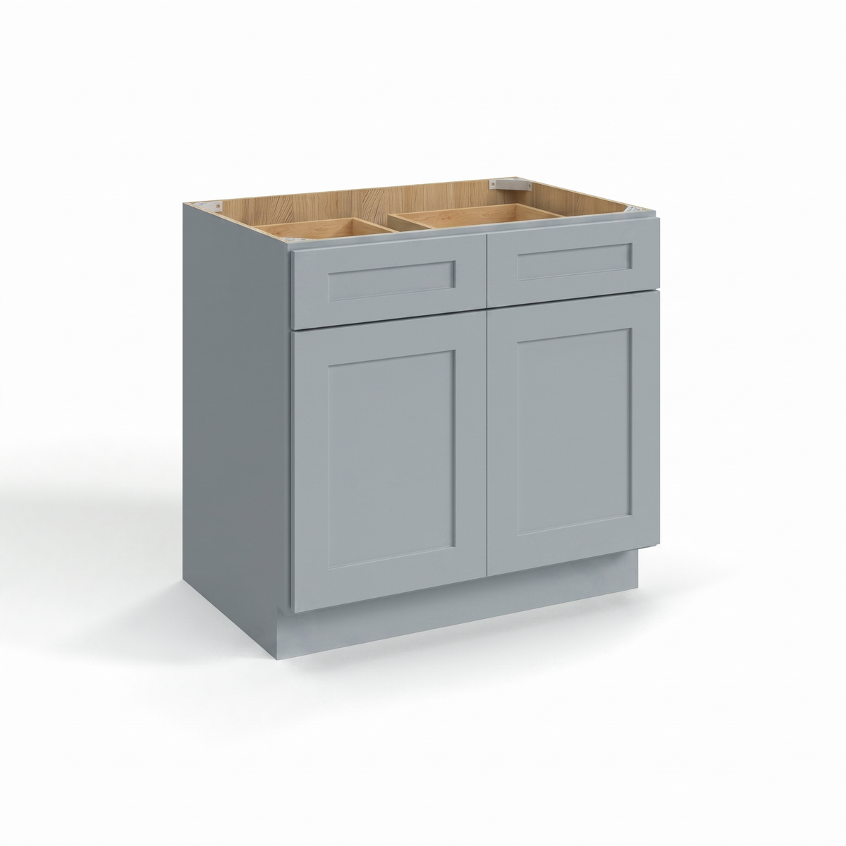 Shaker Gray 42" Standard Base Cabinet