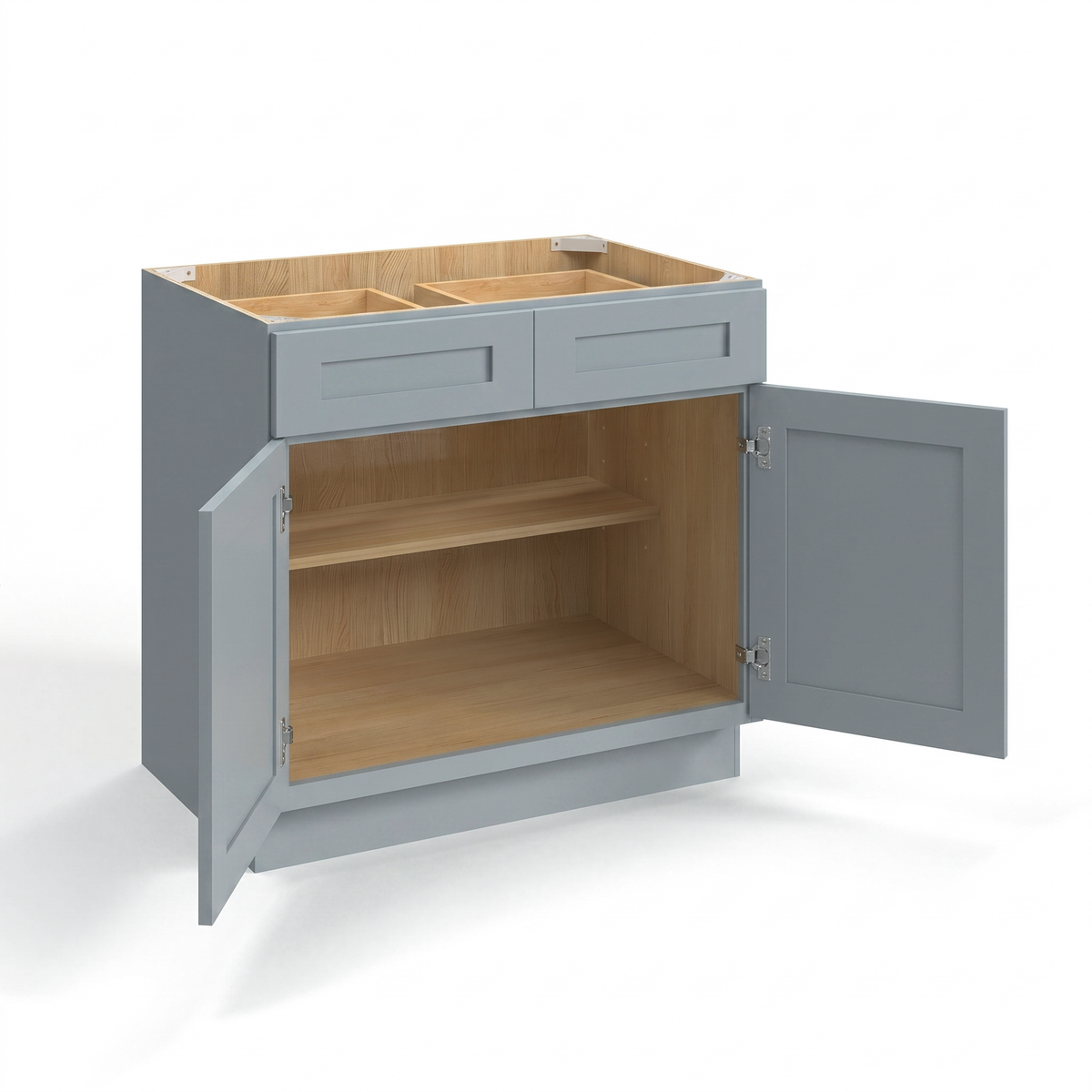 Shaker Gray 18" Standard Base Cabinet