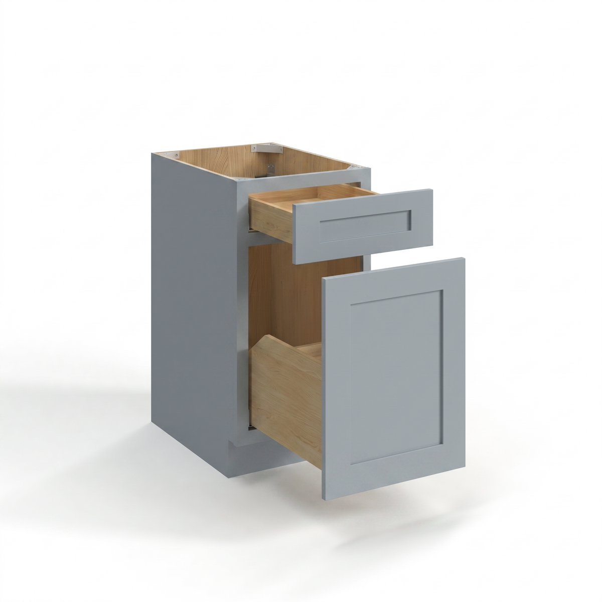 Shaker Gray 18" Accessory Base Cabinet