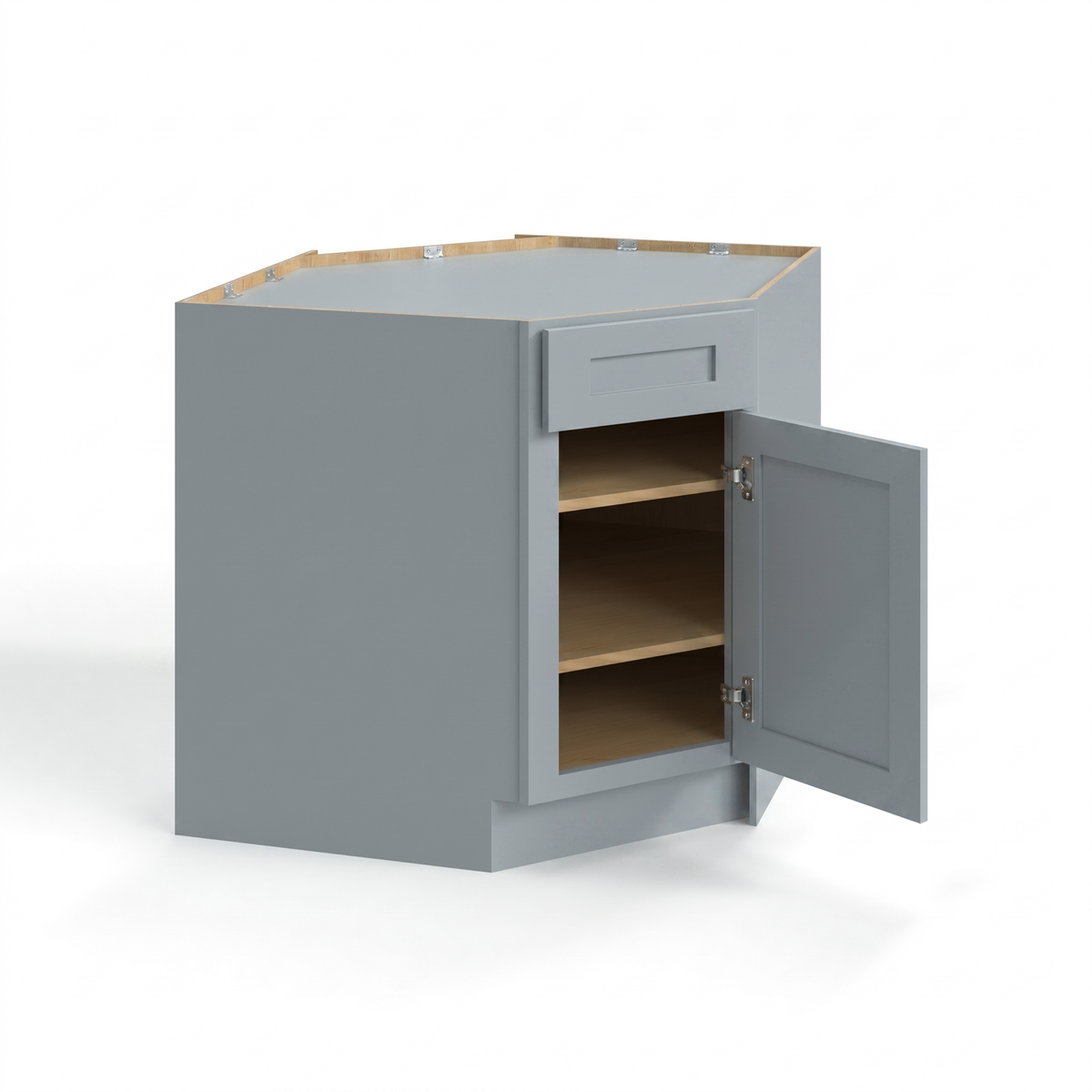 Shaker Gray 36" Sink Base Cabinet