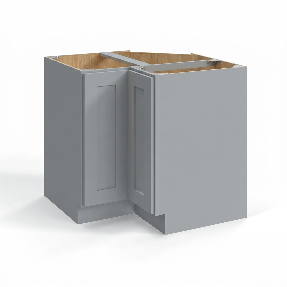 Shaker Gray 36" Lazy Susan Base Cabinet