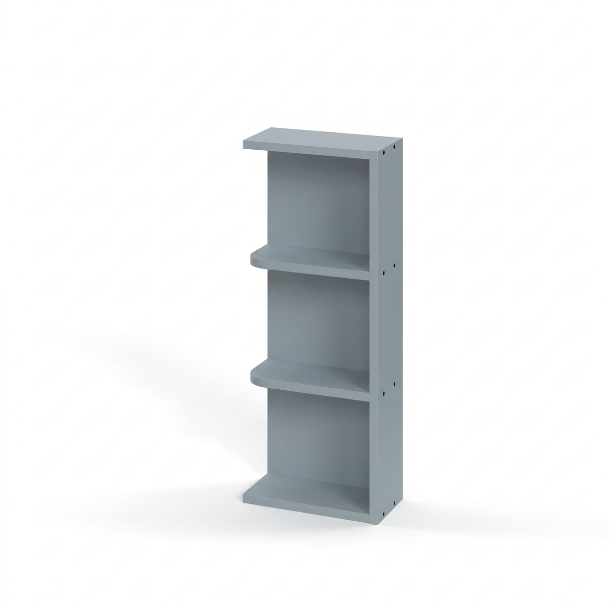 Shaker Gray 6" Wall End Shelf