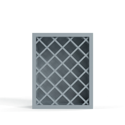 Shaker Gray 30" Wall Wine Rack Cabinet