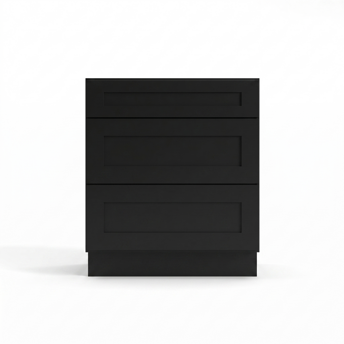 Iron Black 36" Drawer Base Cabinet