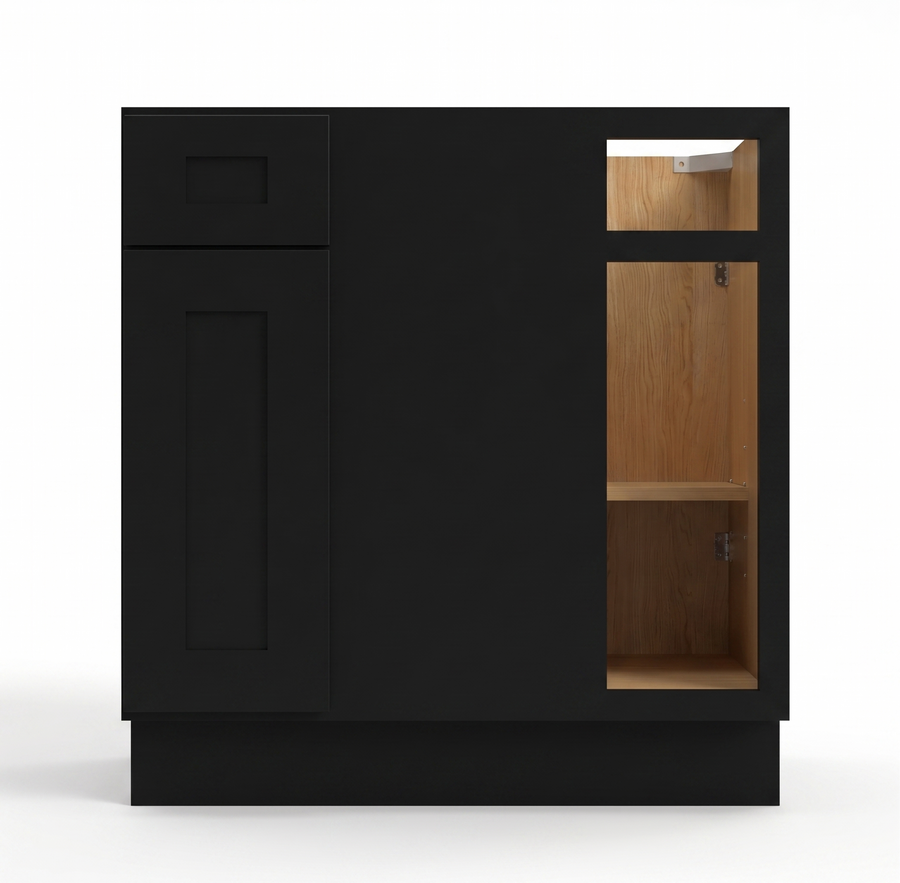 Iron Black 39" Blind Corner Base Cabinet
