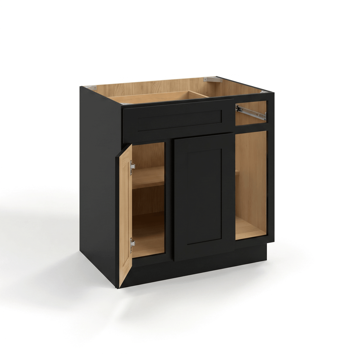 Iron Black 33" Blind Corner Base Cabinet