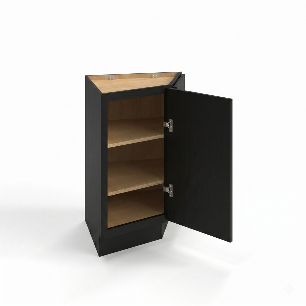 Iron Black 24" Angle Corner Base Cabinet
