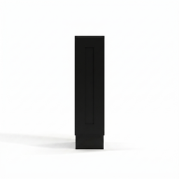 Iron Black 9" Full Height Door Base Cabinet