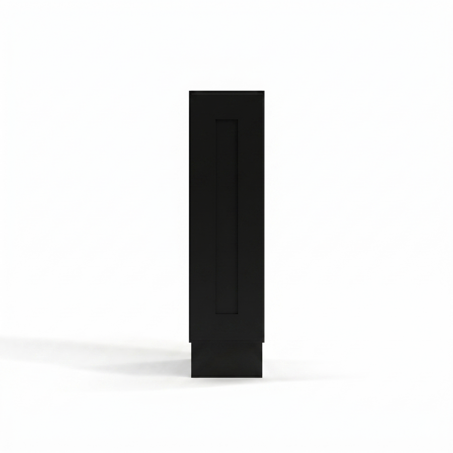 Iron Black 9" Full Height Door Base Cabinet