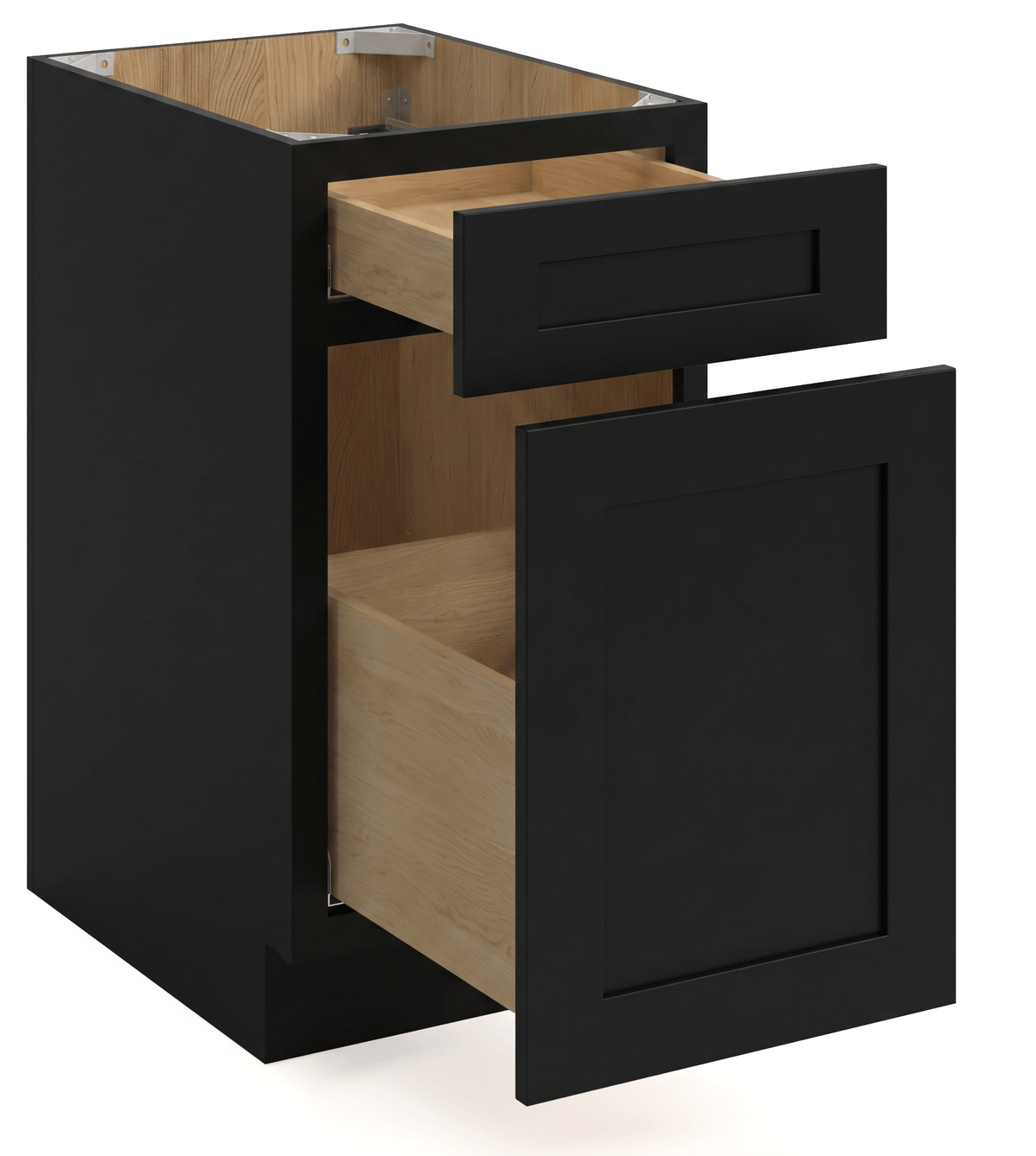 Iron Black 18" Drawer Base Cabinet