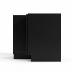 Iron Black 36" Lazy Susan Base Cabinet