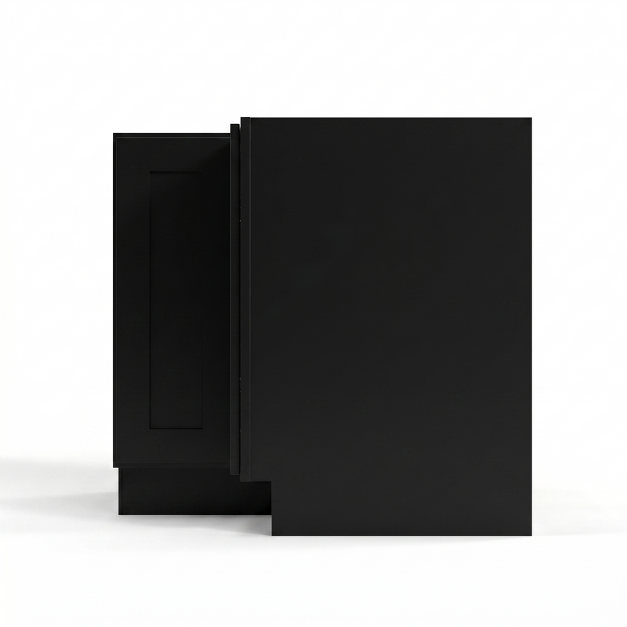 Iron Black 36" Lazy Susan Base Cabinet