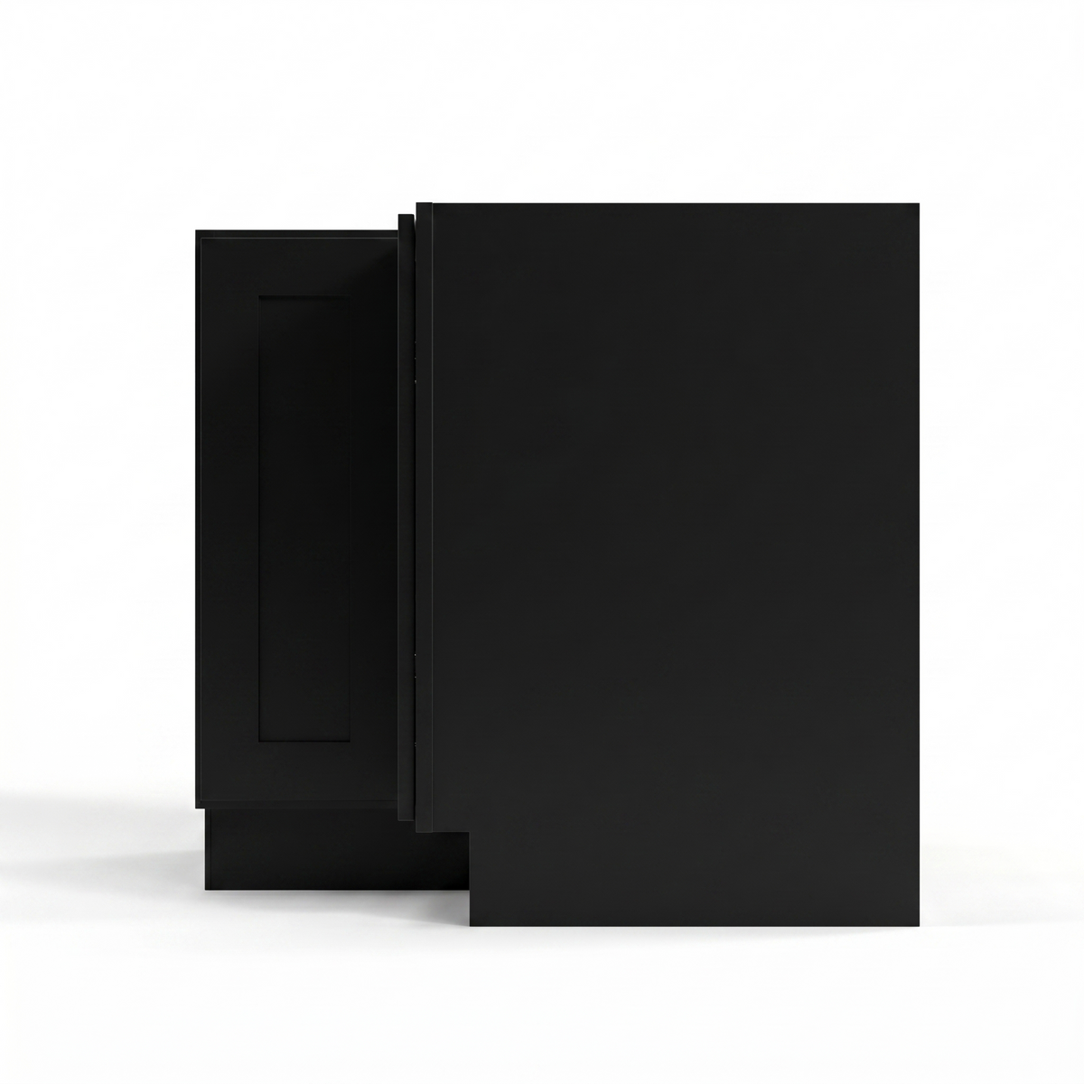 Iron Black 33" Lazy Susan Base Cabinet