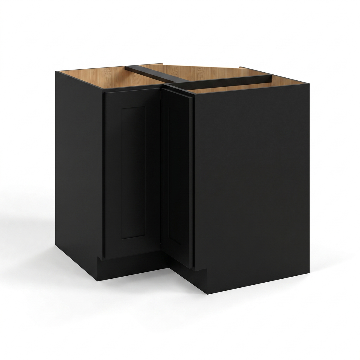 Iron Black 36" Lazy Susan Base Cabinet