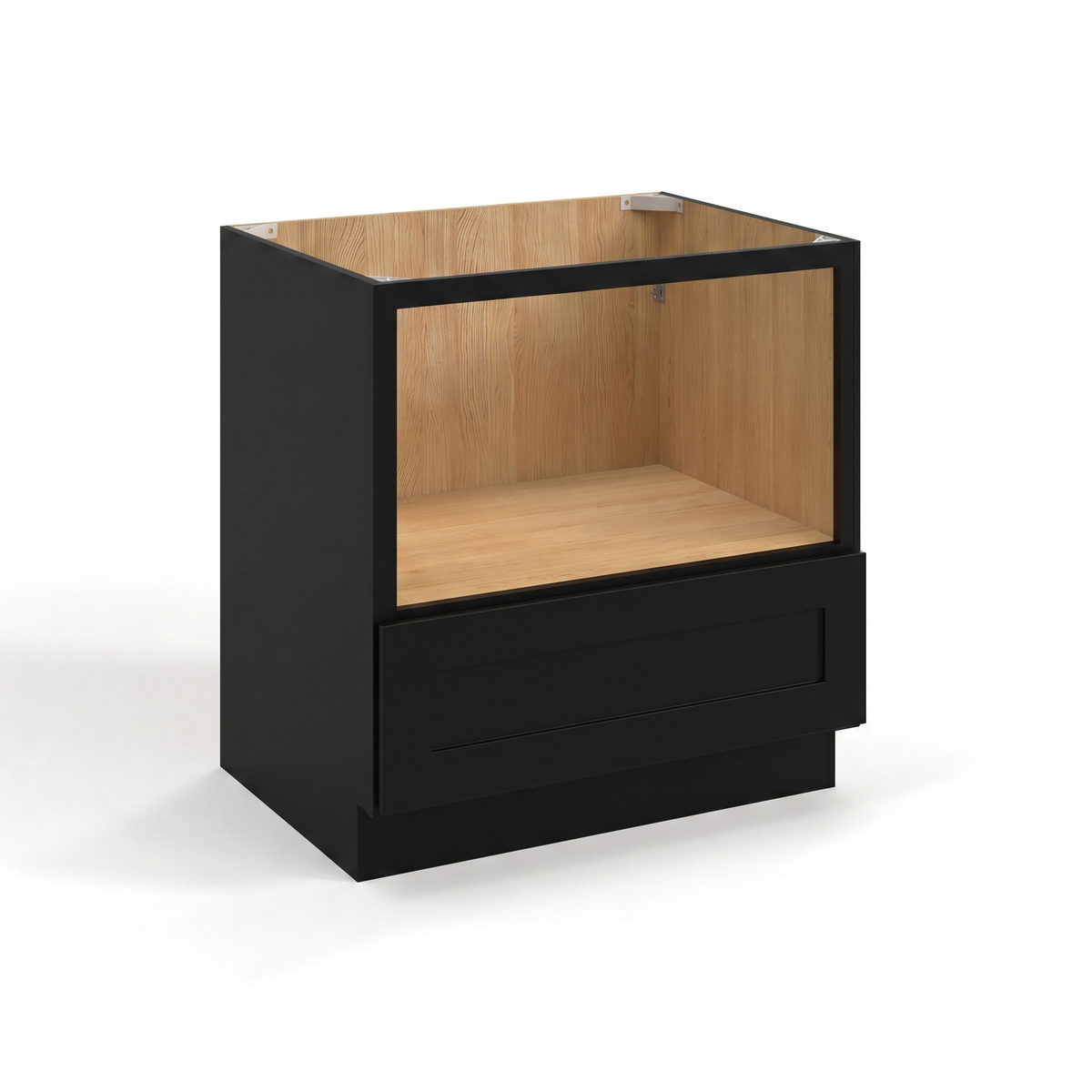 Iron Black 30" Microwave Base Cabinet