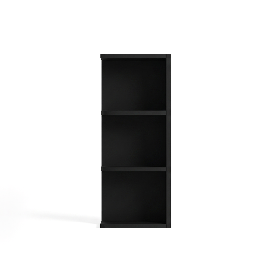 Iron Black 6" Wall End Shelf