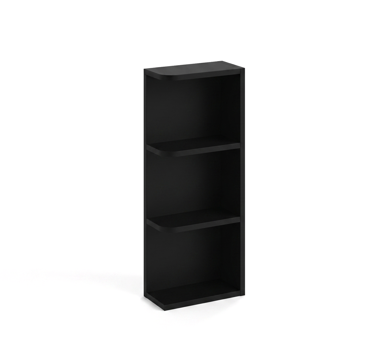 Iron Black 6" Wall End Shelf
