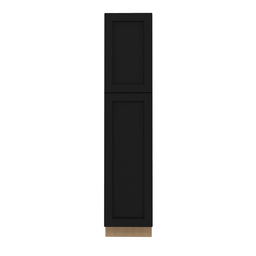 Iron Black 18" Utility Cabinet front view