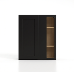 Iron Black 36" Blind Corner Wall Cabinet