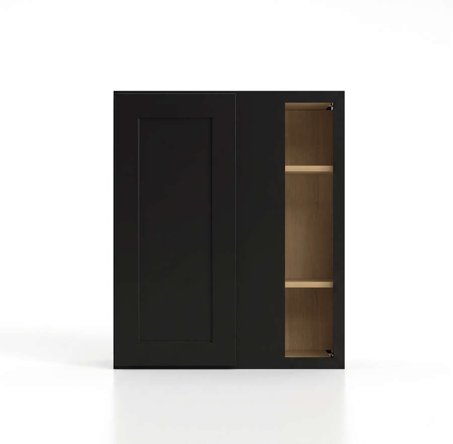 Iron Black 36" Blind Corner Wall Cabinet