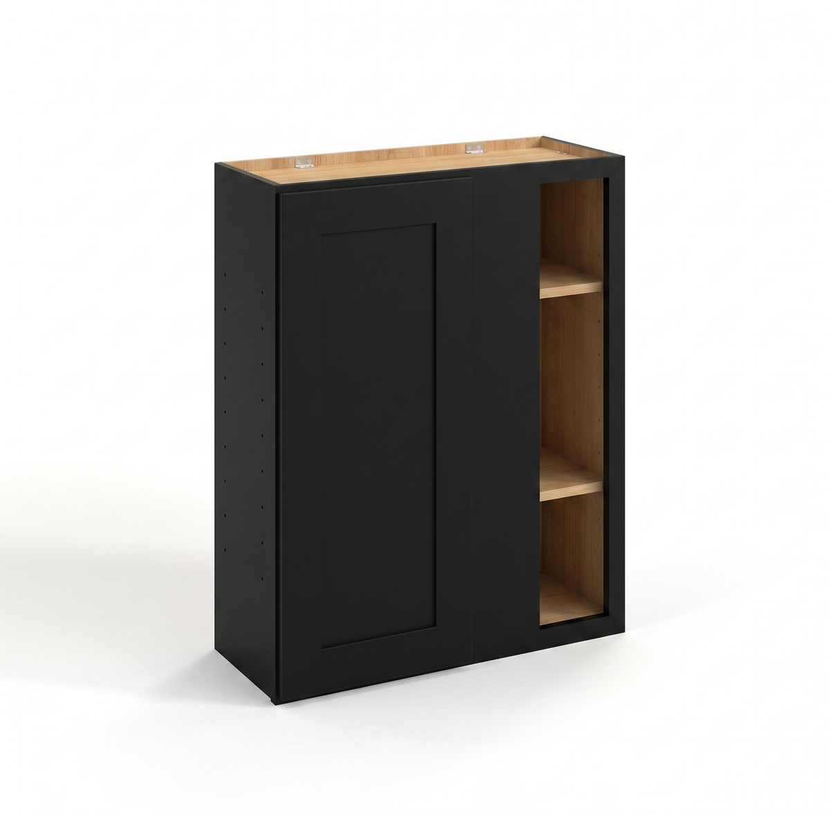 Iron Black 36" Blind Corner Wall Cabinet
