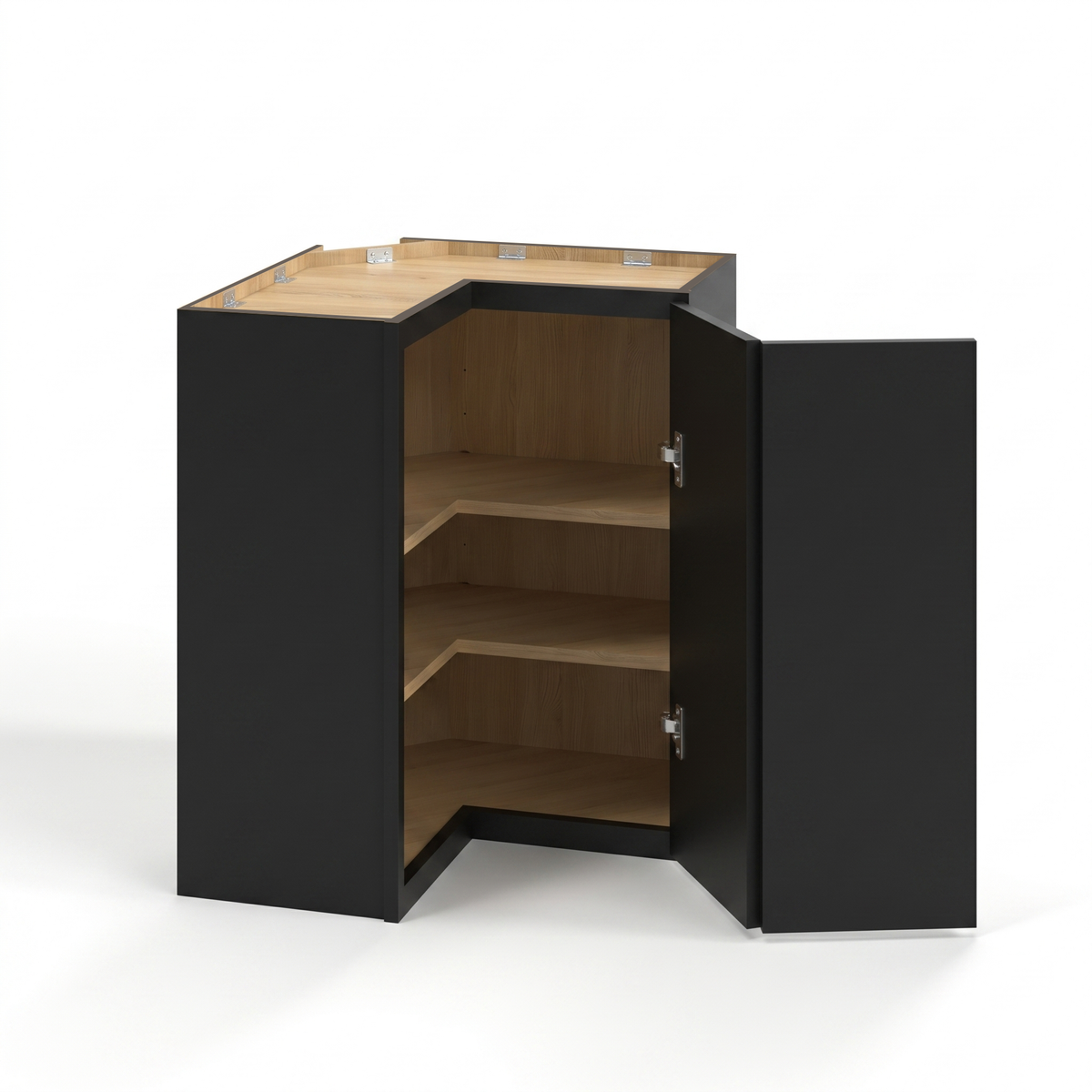 Iron Black 24" Easy Reach Wall Cabinet
