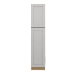 Luna Gray 18" Utility Cabinet front view